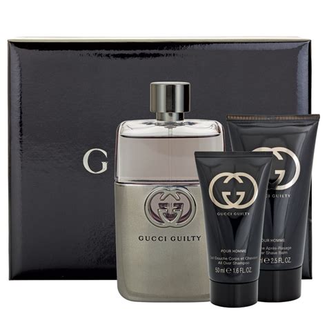 gucci guilty mens cologne set|gucci guilty for men sample.